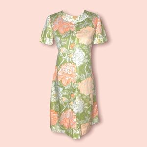 Vintage 60s Handmade Shift Dress